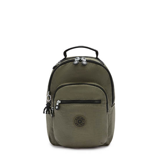 Kipling Seoul Small Classic Tablet Ryggsekk Grønn | NO 1356ZU